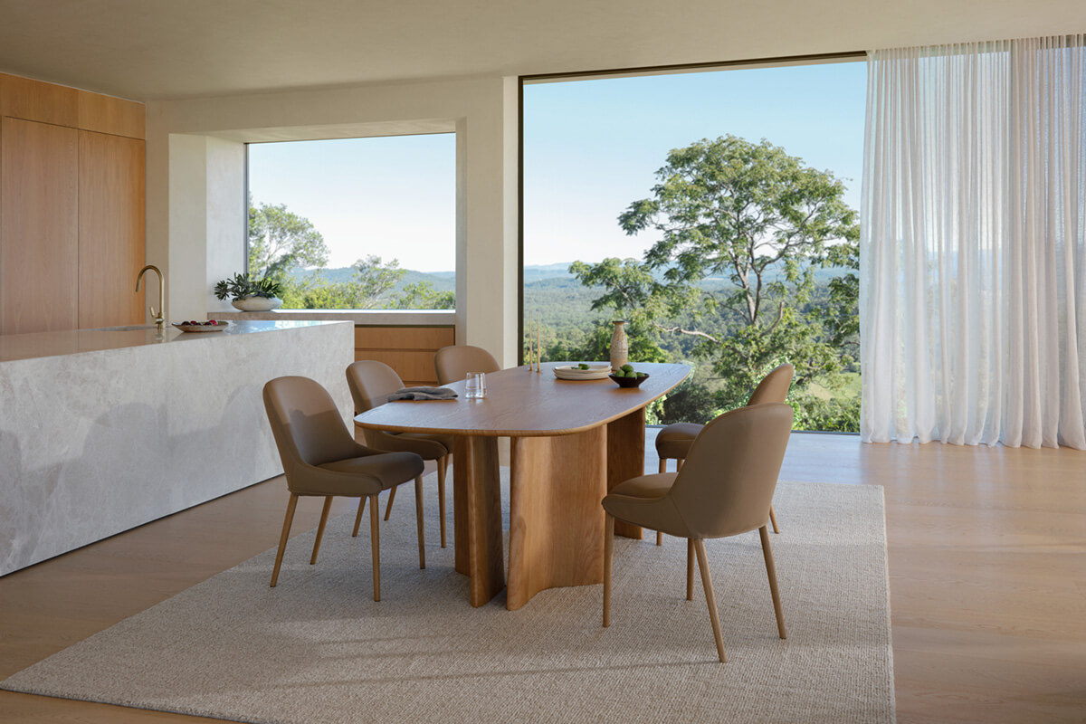 The timeless beauty of natural oak furniture