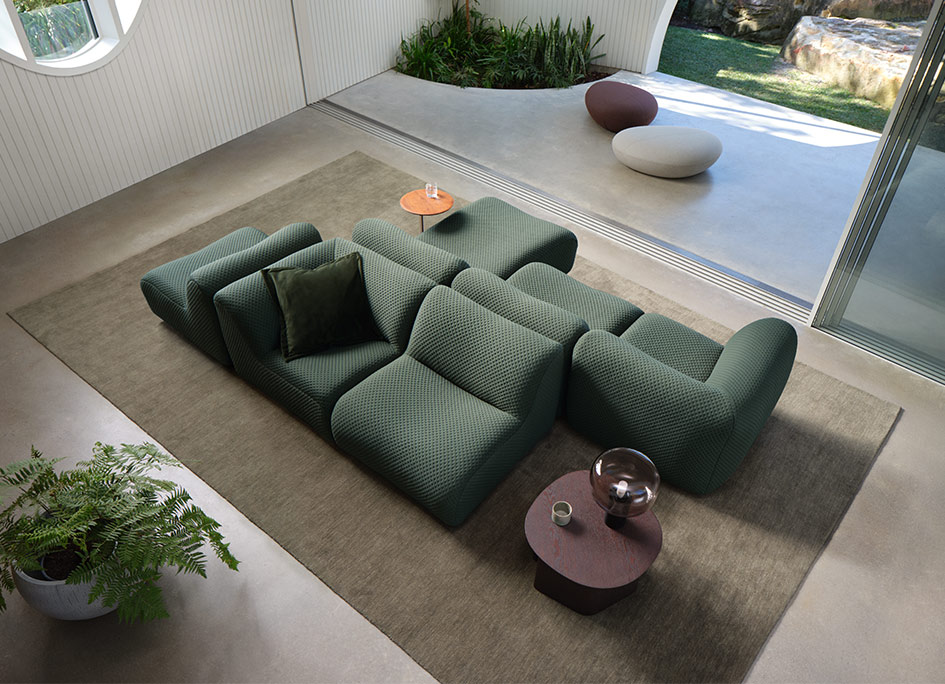 1977 Sofa, Timeless modular sofa design
