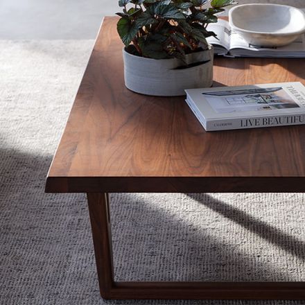 Aspen Round and Rectangle Coffee Table - Coffee & Side Tables - Living ...