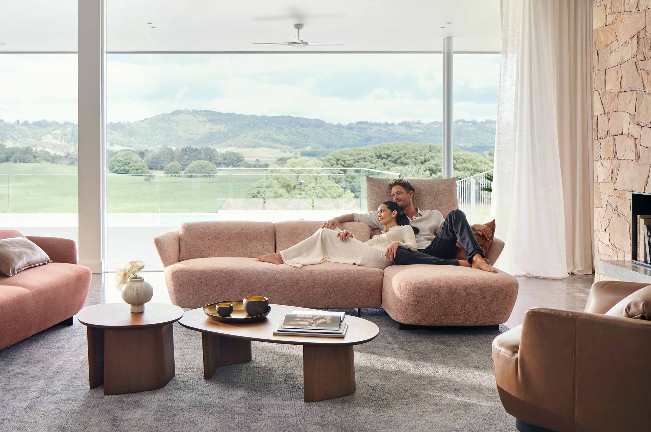 Fleur Seater Chaise Package RH