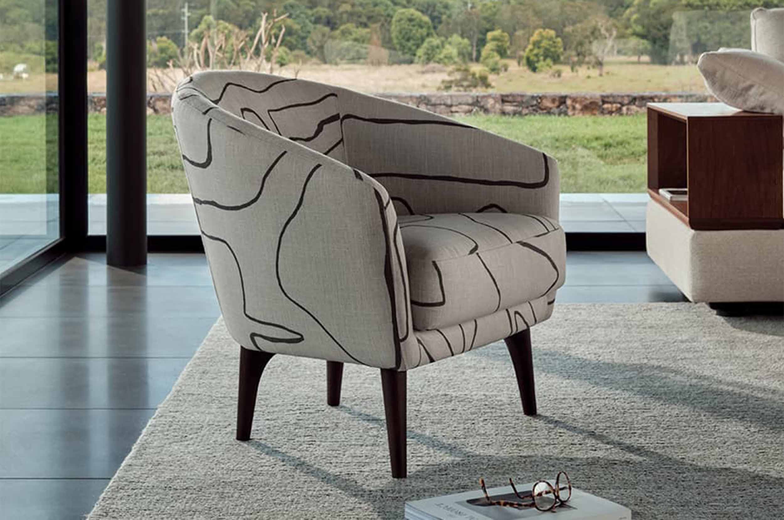 King Boulevard Compact Armchair King Living