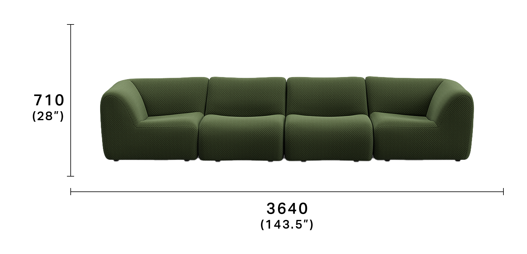 1977 Sofa | Timeless modular sofa design | King Living - King Living