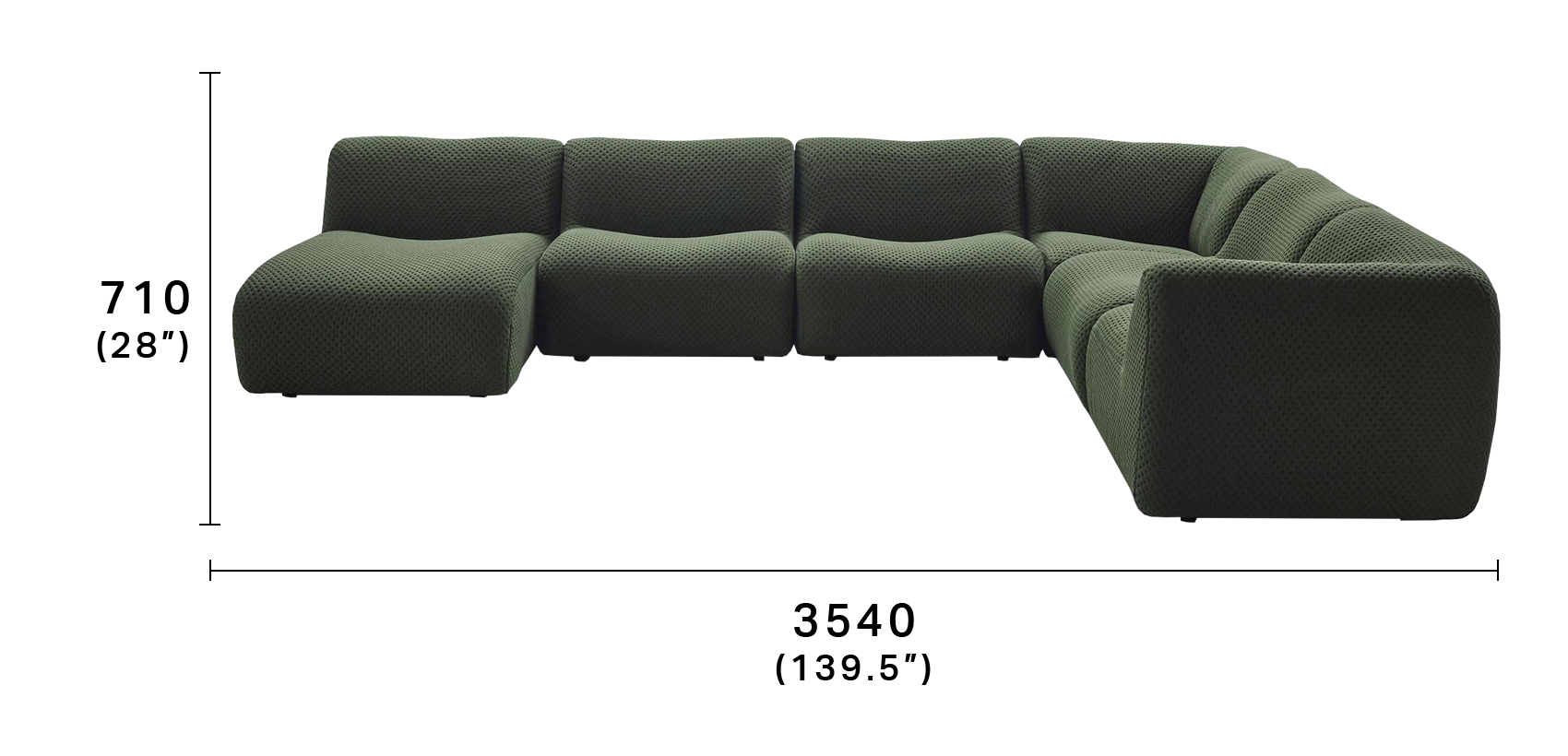 1977 Sofa Timeless modular sofa design King Living King Living