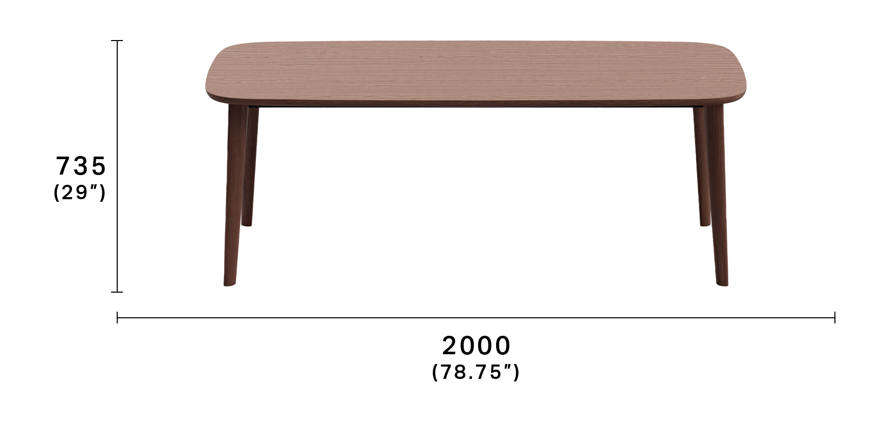 Magnolia Dining Table 6 Seater King Living