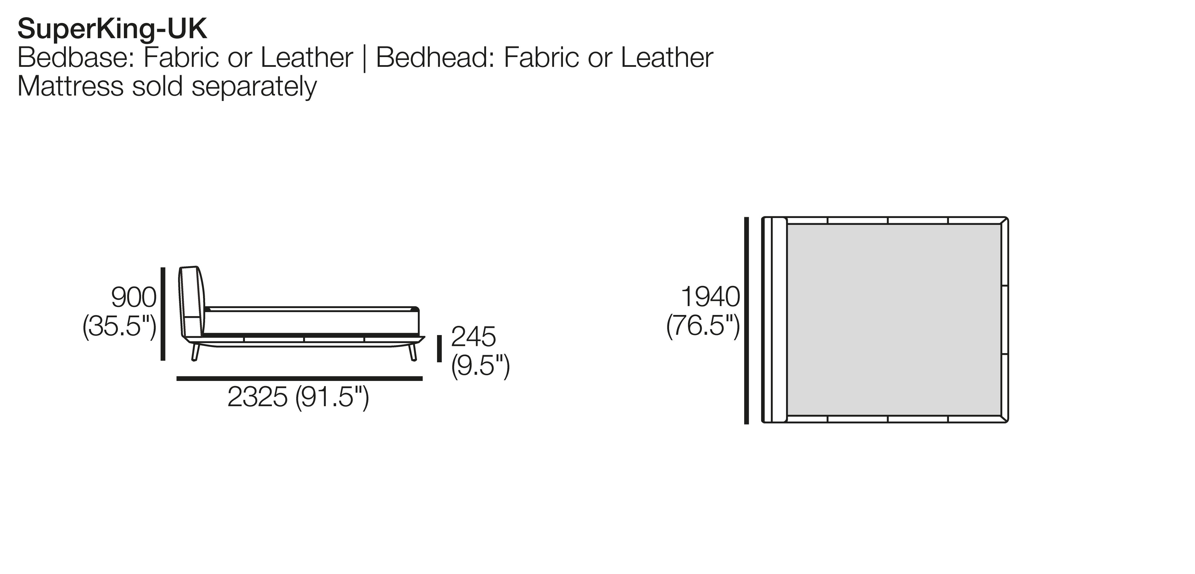 Encore Bed King Living