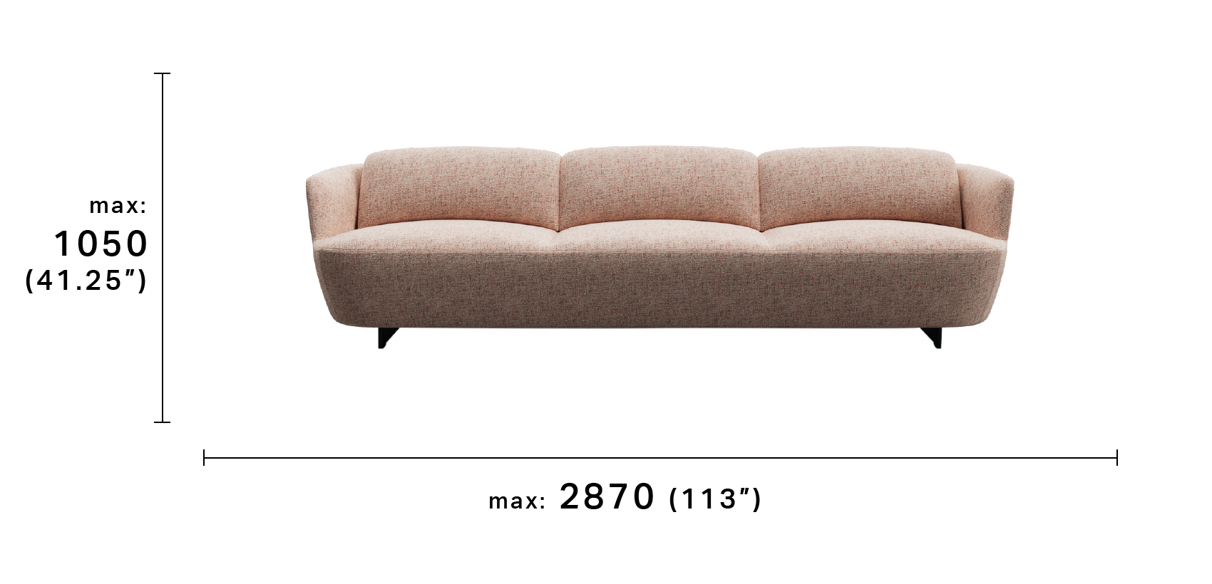 King Fleur Sofa Australian designed furniture King Living