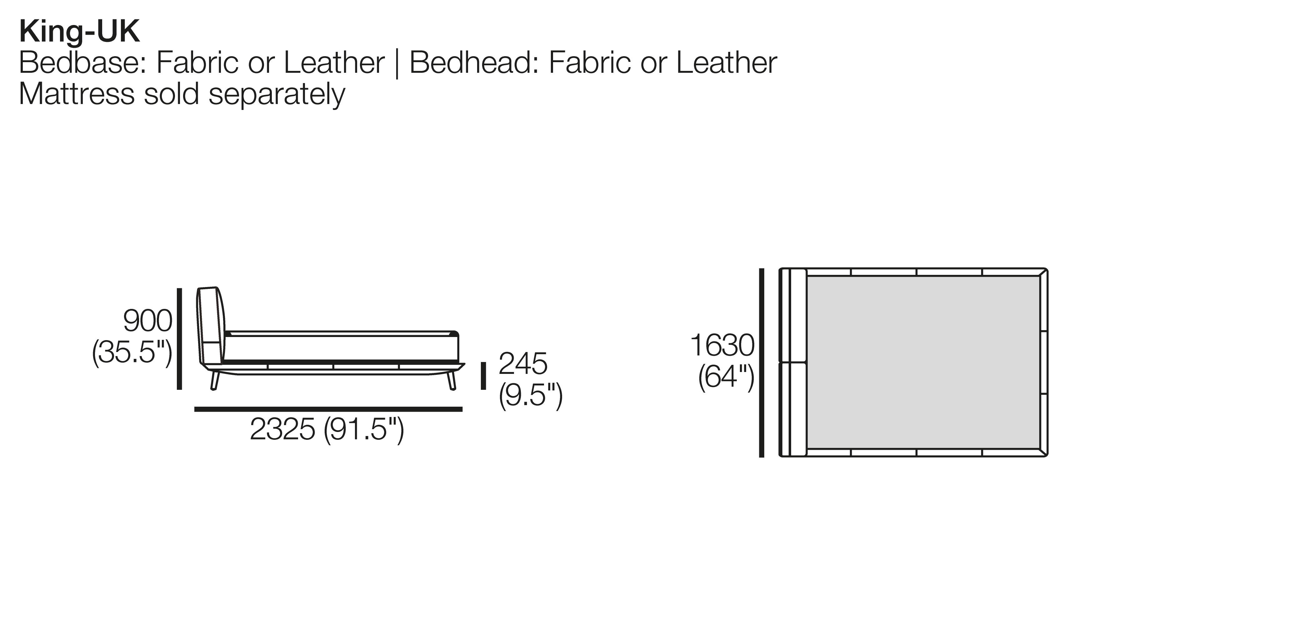 Neo Contemporary Bed King Size Bed Queen Size Bed Double Size Bed