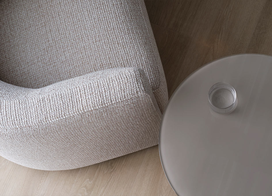 Oliver Tub Swivel Chair Accent Chair Round Armchair King Living